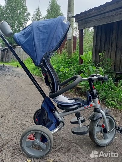 Детский велосипед с родительской ручкой