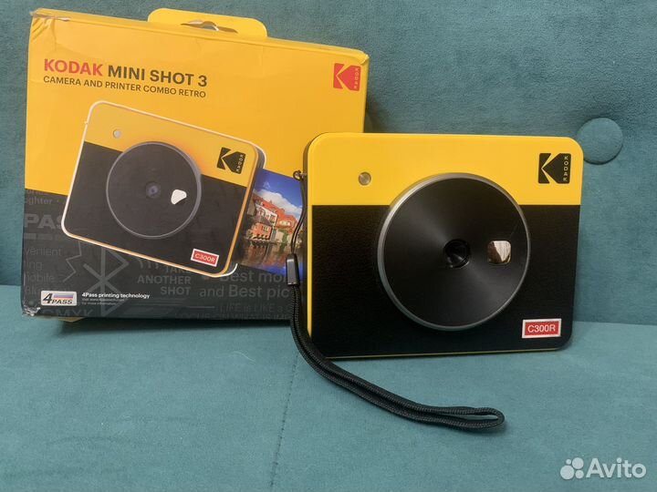 Фотоаппарат моментальной печати Kodak mini shot 3