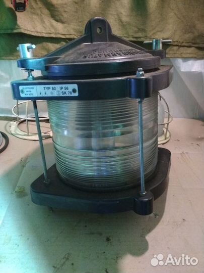 Фонарь морской, фонарь корабельный. Швеция