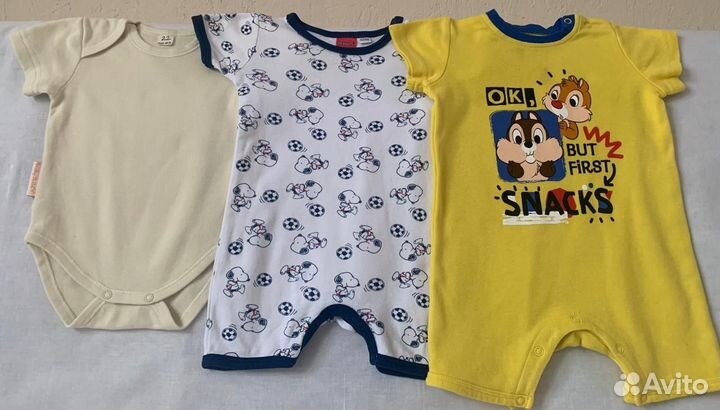 Вещи пакетом на мальчика 68 74