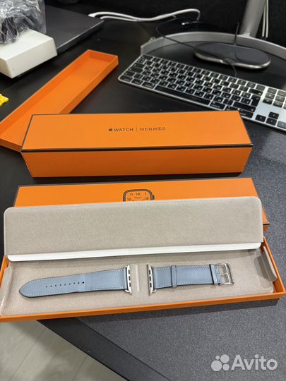 Часы apple watch 7 45 mm hermes