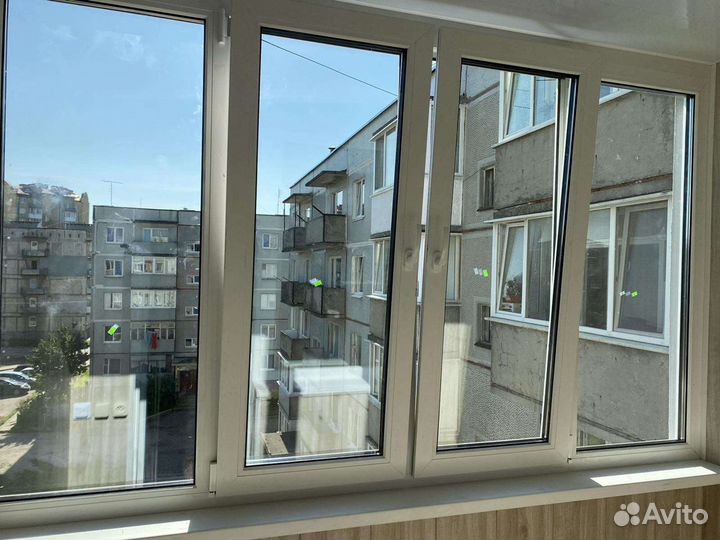 Лоджии с отделкой, окна любой сложности