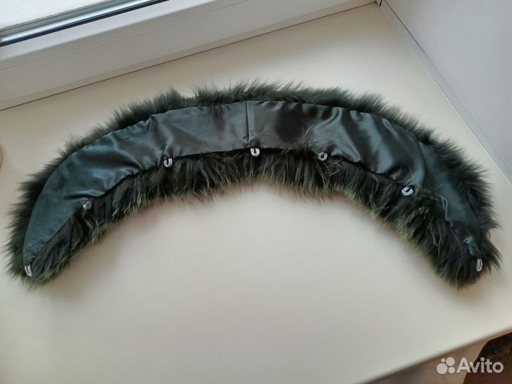 Меховой воротник песец