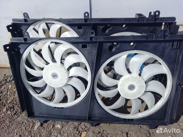 Новый вентилятор Mitsubishi Outlander 3