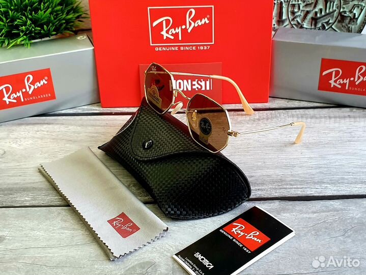 Солнцезащитные очки Ray Ban Octagonal разные виды