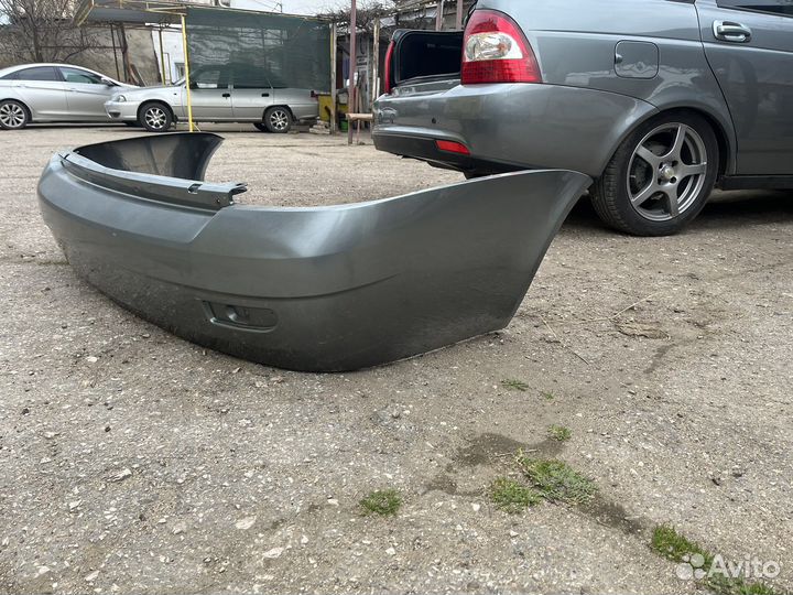 Задний бампер на приору оригинал