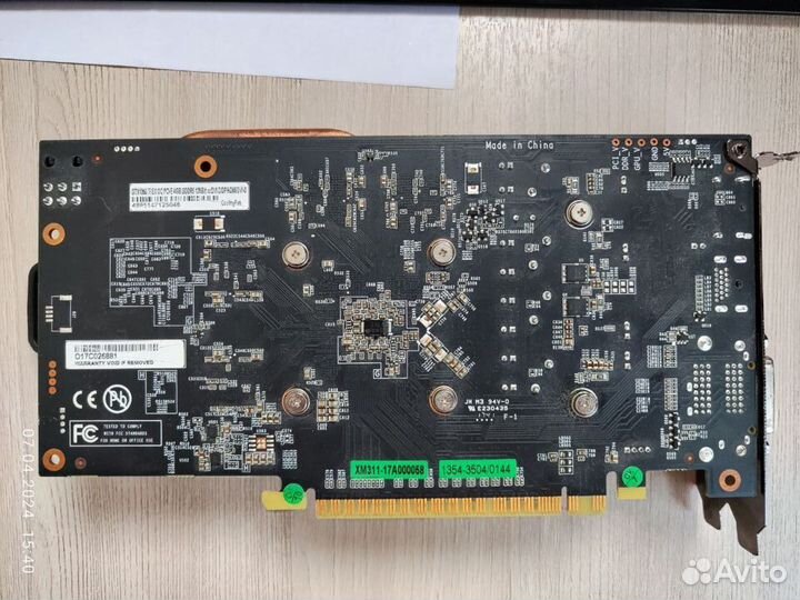 Видеокарта Nvidia KFA2 1050ti