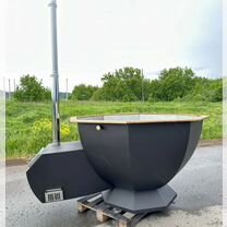 Банный чан с печкой