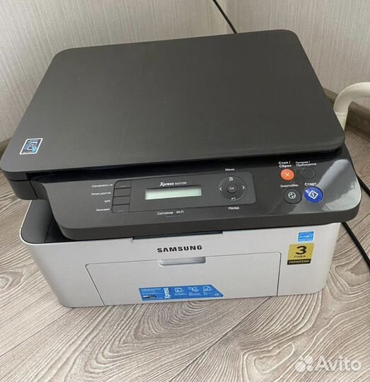Принтер лазерный мфу samsung XPress M2070W