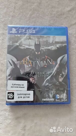 Batman: Arkham Collection для PS4 новый