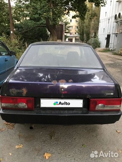 ВАЗ 21099 1.5 МТ, 2001, 286 299 км