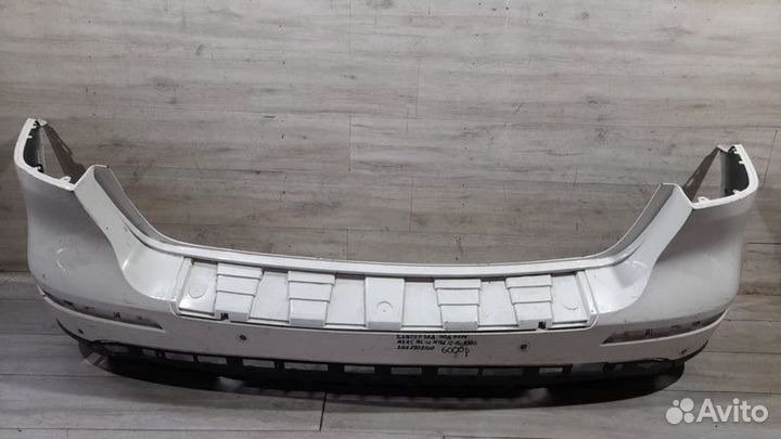 Бампер задний под парктроники Mercedes W166 Ml