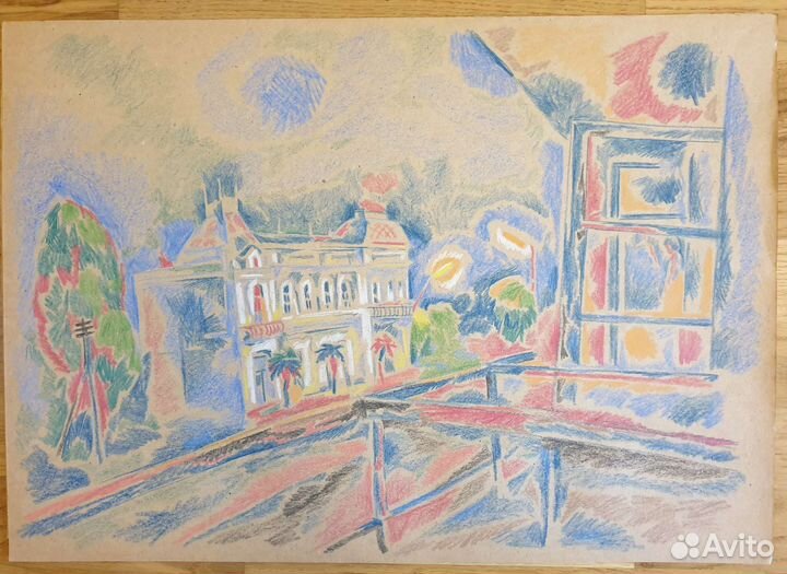 Рисунок, две работы, Нефёдова Ольга