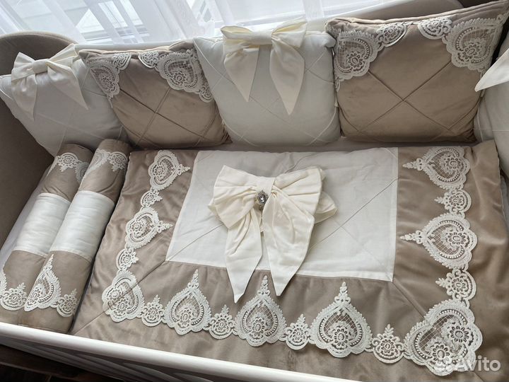 Бортики в детскую кроватку