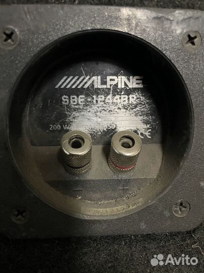 Сабвуфер Alpine