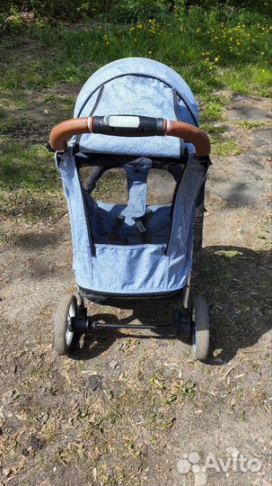 Коляска прогулочная Nuovita Corsa джинсовая