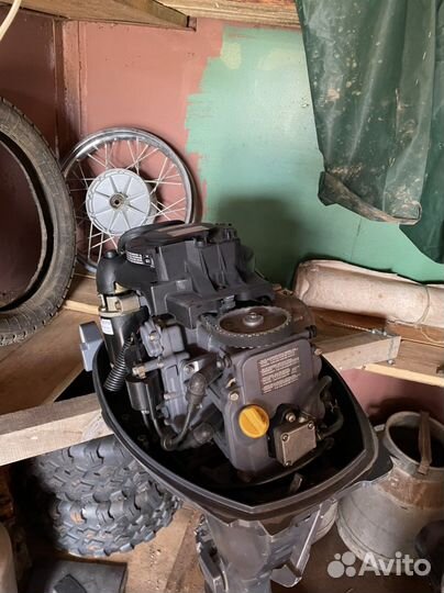 Мотор лодочный Yamaha 15 4такта мало б/у