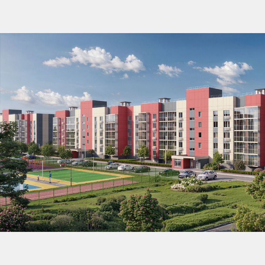 2-к. квартира, 49,8 м², 4/5 эт.