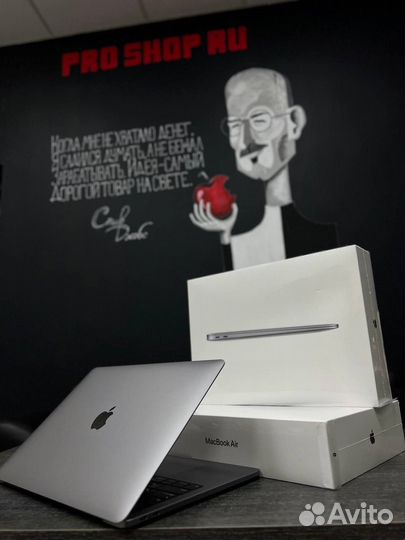 Macbook air 13 m1 2020 256gb,gray,новый