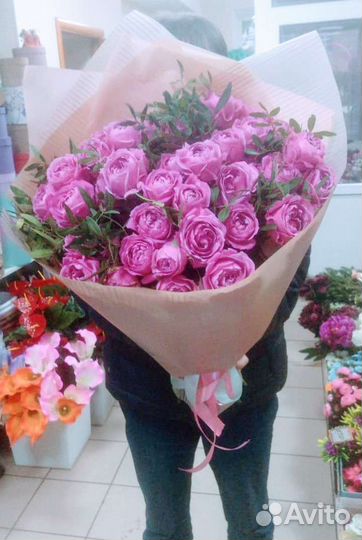 Розы Пионовидные XXL.Букет