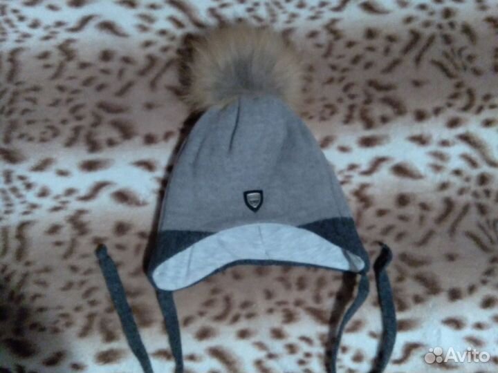 Шапка для мальчика 50см