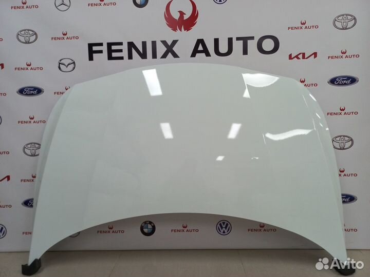 Капот Hyundai Solaris 2014-2017 год Белый