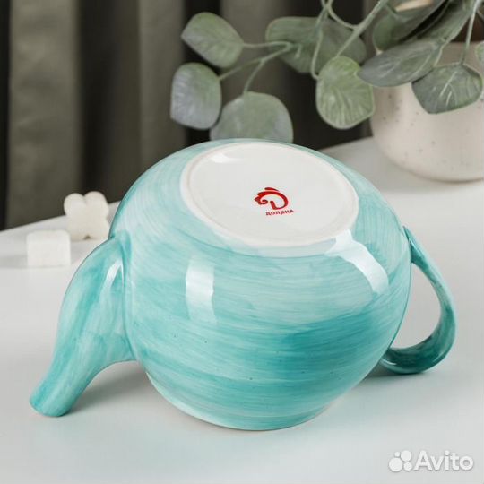 Чайник фарфоровый заварочный Доляна «Млечный путь»