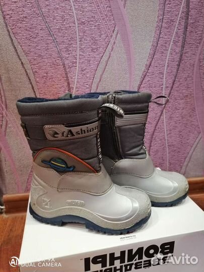 Детские резиновые сапоги