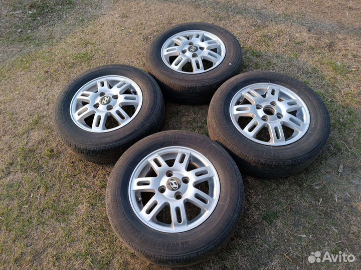 Диски литые Hyundai Accent