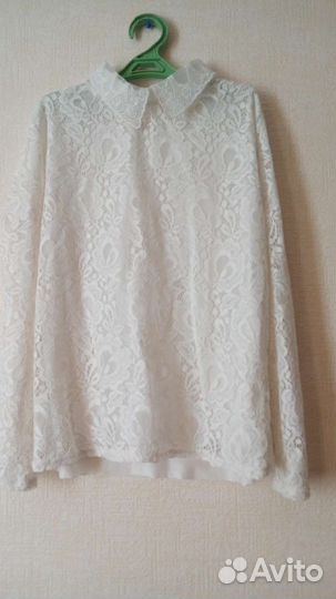 Блузка белая