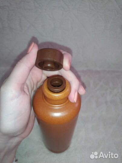 Бутылка керамическая