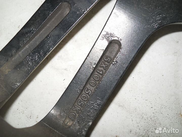 Колесо в сборе 1шт.(шина + диск) в хор.сост 205х55