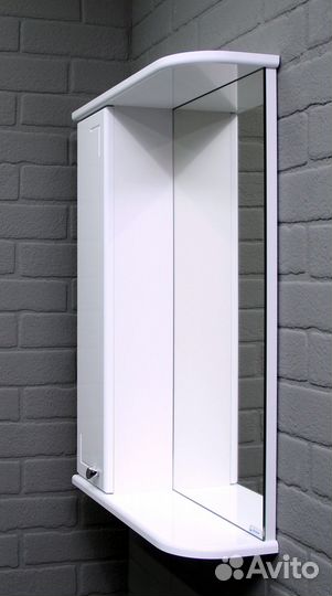 Шкаф-зеркало Классик 55 левый айсберг