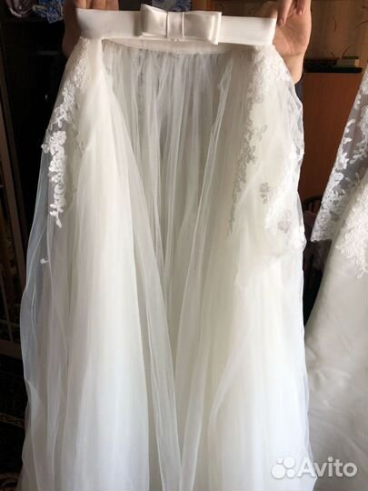 Свадебное платье бу