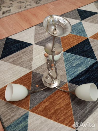 Люстра потолочная подвесная бу