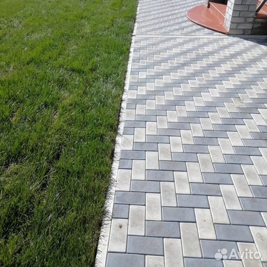 Укладка брусчатки