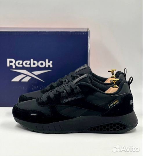 Черные Reebok Classic Leather Utility для повседне