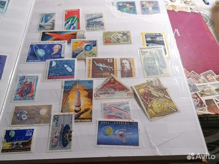 Марки космос