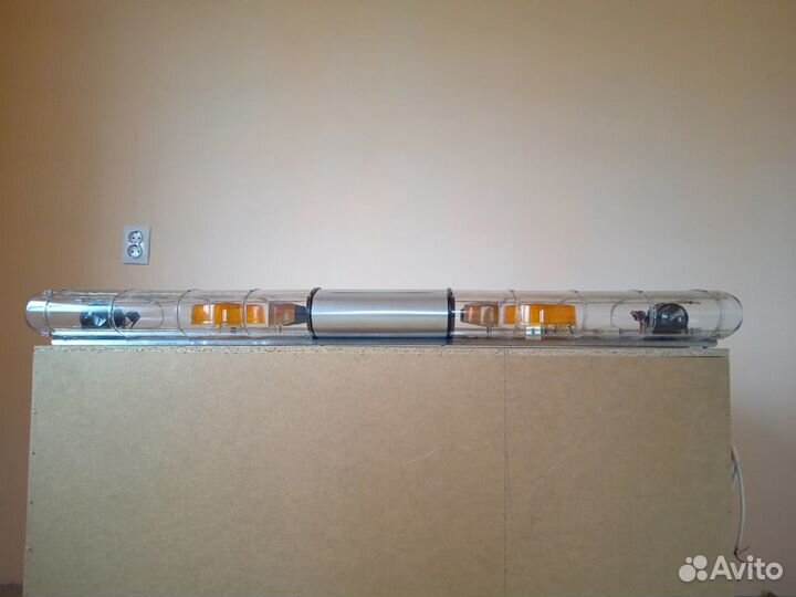 Светодиодная мигалка с фарами