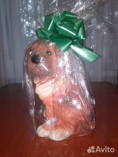 Статуэтка-копилка собака