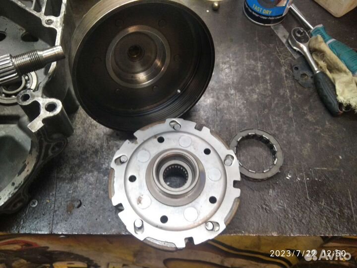 Коленвал + сцепление