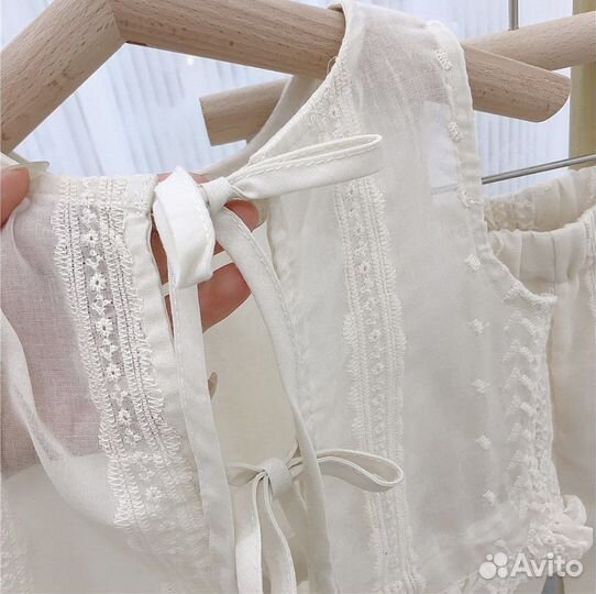 Летний костюм на девочку размер 86-110