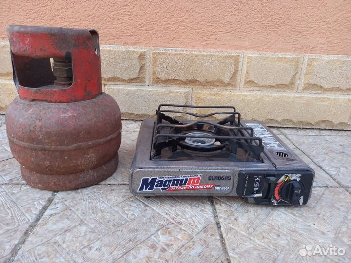 Газовая плита с баллоном