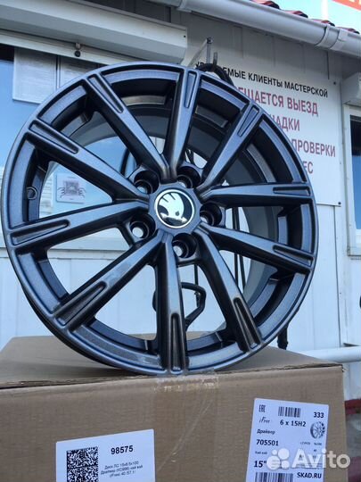 Диски 15 VW Polo. Scoda Rapid