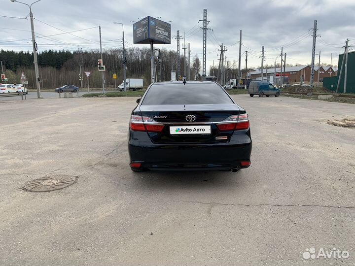 Toyota Camry 2.5 AT, 2017, 187 000 км