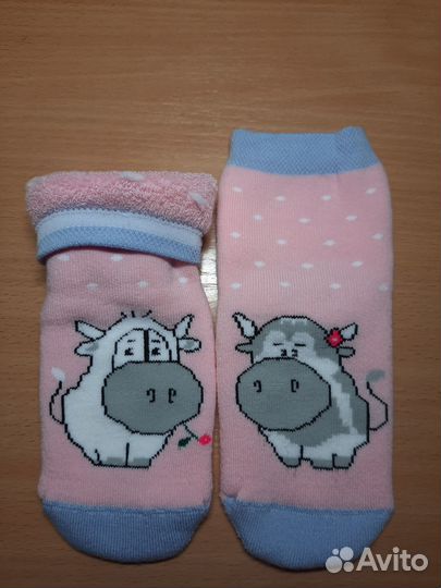 Тёплые новые носочки