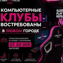 Франшиза кибер-клуба. Открой сейчас, плати потом, Иркутск