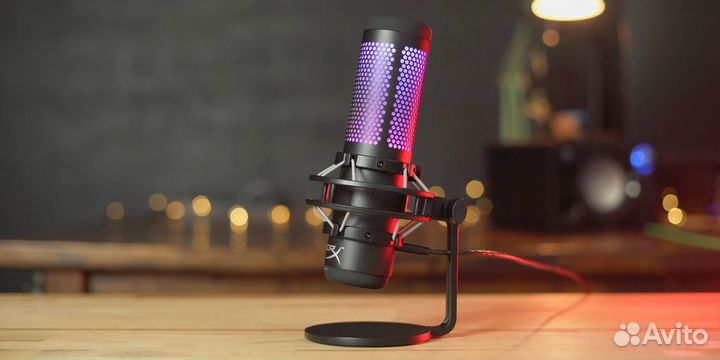 HyperX QuadCast S Студийный микрофон