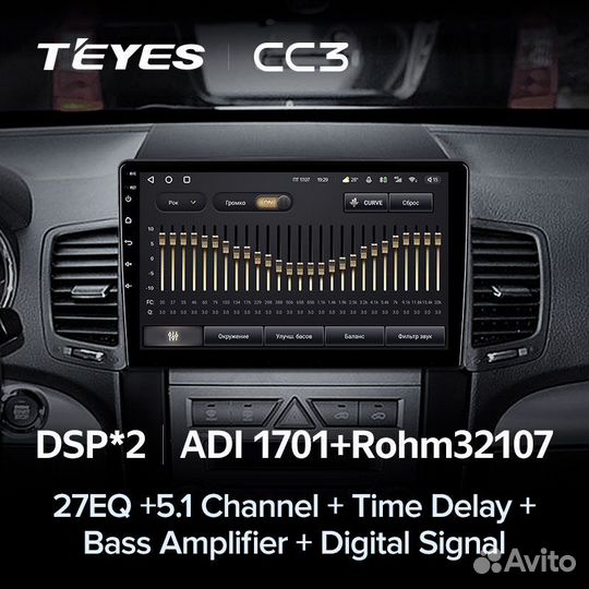 Магнитола Teyes CC3 3/32 Kia Sorento 2