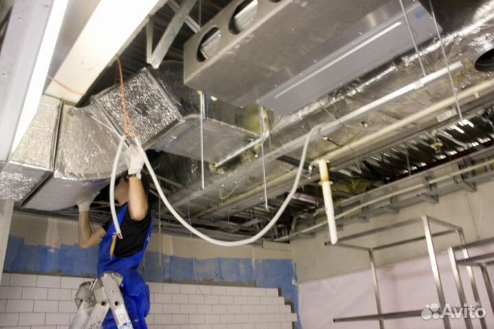 Монтаж вентиляции и кондиционеров